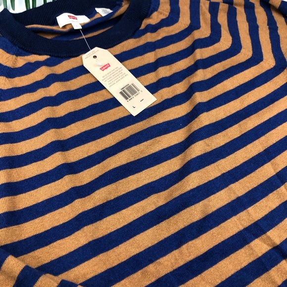 NWT Levi’s Stripe Sweater Size Large - Picture 3 of 3
